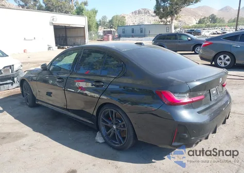 2023 BMW 330I из США, поврежденный, VIN 3MW69FF03P8D10599